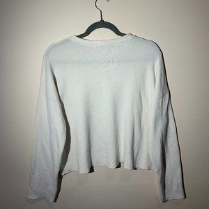 Zara White Long Sleeve